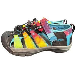 Keen Kids' Newport H2 Water-Friendly Hiking Sandal Youth Sz 4 Multicolor Outdoor